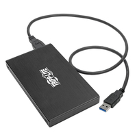 Tripp Lite U457-025-AG2 caja para disco duro externo Carcasa de disco duro/SSD Negro 2.5"