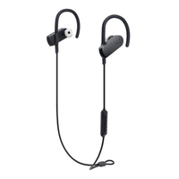 Audio-Technica ATH-SPORT70BT Kopfhörer Kabellos Ohrbügel, im Ohr, Nackenband Bluetooth Schwarz