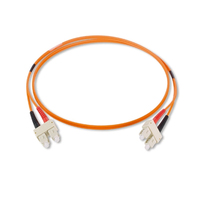 Black Box EFE070-002M InfiniBand/fibre optic cable 2 M LC OM1 Narancssárga