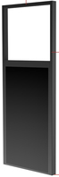 Peerless DS-OM46ND-CEIL montage des affichages de messages 139,7 cm (55") Noir