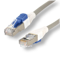 MCL FCC6ABMSHFV-5M câble de réseau Gris Cat6a S/FTP (S-STP)