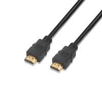 AISENS Cable HDMI V2.0 Premium alta velocidad / HEC 4k@60Hz 18Gbps con repetidor, A/M-A/M, Negro, 10 m