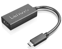 Lenovo USB-C to HDMI 2.0b Adaptador gráfico USB Negro