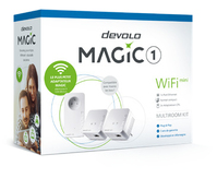 Devolo Magic 1 WiFi mini 1200 Mbit/s Ethernet/LAN csatlakozás Wi-Fi Fehér