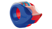 TESA 57858 Klebefilm-Abroller Blau, Rot