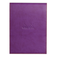 Rhodia Notepad cover + notepad N°13 schrijfblok & schrift A6 80 vel Paars