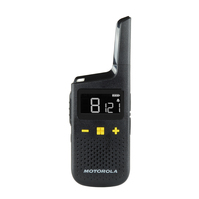 Motorola XT185 kétirányú rádió/adóvevő 16 csatornák 446.00625 - 446.19375 Mhz Fekete