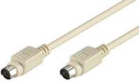 Microconnect IBM056 PS/2-kabel 2 m PS/2 M Mini Dim 6 M Wit
