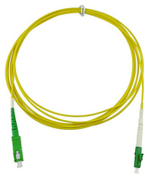 BlueOptics SFP2122BU1MM Glasvezel kabel 1 m LC SC G.657.A1 Geel