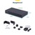 StarTech.com 8-Port HDMI KVM Switch met 1U Rackmontage Kit, 4K 60Hz HDMI 2.0, Drukknop & Hotkey Schakelaar, 4-Port USB Hub, OS Onafhankelijk, TAA Compliant