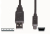 e+p CC 534 USB-kabel 1,5 m USB A Mini-USB A Zwart