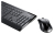 Fujitsu LX901 toetsenbord Inclusief muis RF Draadloos AZERTY Frans Zwart
