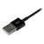StarTech.com 1 m zwarte Apple 8-polige slanke Lightning connector naar USB-kabel voor iPhone / iPod / iPad