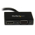 StarTech.com Adattatore Mini DisplayPort a HDMI e VGA - Convertitore audio/video da viaggio mDP 2 in 1 - 1920x1200 / 1080p