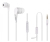 Qoltec 50803 słuchawki/zestaw słuchawkowy Przewodowa Douszny Połączenia/muzyka Biały