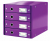 Leitz 60490062 Dateiablagebox Karton, Faserplatte Violett