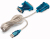 Wago 761-9005 kabel równoległy Niebieski, Srebrny 1 m USB Typu-A
