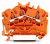 Wago 2002-6302 morsettiera Arancione