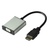 VALUE HDMI - VGA+3.5mm VGA (D-Sub) + 3.5mm Schwarz, Silber