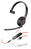 POLY Blackwire 5210 Kopfhörer Kabelgebunden Kopfband Anrufe/Musik USB Typ-A Schwarz, Rot