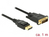 DeLOCK 85312 video kabel adapter 1 m DisplayPort DVI-D Zwart