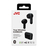 JVC HA-A3T Headset True Wireless Stereo (TWS) In-ear Oproepen/muziek Bluetooth Zwart
