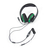 Raptor Gaming HX200 Kopfhörer Kabelgebunden Kopfband Schwarz, Grün