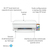 HP ENVY Stampante multifunzione HP 6022e, Colore, Stampante per Abitazioni e piccoli uffici, Stampa, copia, scansione, wireless; HP+; idonea a HP Instant Ink; stampa da smartpho...