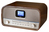 Soundmaster DAB970BR1 Home-Stereoanlage Home-Audio-Minisystem 30 W Gold, Holz