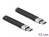 DeLOCK 86939 USB-kabel 0,13 m USB 3.2 Gen 2 (3.1 Gen 2) USB C Zwart