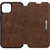 OtterBox Strada Folio Series for Apple iPhone 13, Espresso Brown