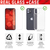 Displex Panzerglas (10H) + Case für Apple iPhone 13 mini, Montagesticker, + Case, Tempered Glas, kratzer-resistente Schutzfolie