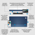 HP Color LaserJet Pro Impresora multifunción 4302fdw, Color, Impresora para Pequeñas y medianas empresas, Imprima, copie, escanee y envíe por fax, Conexión inalámbrica; Impresió...