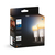 Philips Hue White ambience E27 - Smarte Lampe A60 Doppelpack - 1100