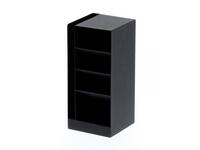 Bürobutler Yamazaki Tower Pen Stand schwarz 20x9x9cm