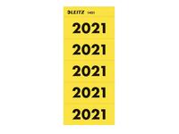 Etiketten Leitz Jahreszahl 2024 grün