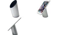 helit Support pour smartphone "the magic stand", argent (5170440)