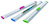 Linijka z uchwytem KEYROAD Measure Clip, 30 cm, pakowane w display, mix kolorów