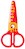 Nożyczki szkolne KEYROAD Kids Pro, 13cm, bezpieczne, pakowane na displayu, mix kolorów