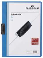 Durable DURAQUICK� 20 A4 Clip Folder - Blue - Pack of 20