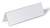 Durable Clear Plastic Table Place Name Holders and Inserts | 25 Pack | 105x297mm