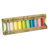 Thread Set: Sew-All: Recycled (rPET): 10 x 100m: Assorted
