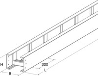 GFK-Kabelleiter UL 100.500/3