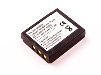 AccuPower batería adecuada para Rollei Prego DP8300, 02491-0028-01