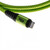 Kabel danych 2w1 USB typu C na Lightning, nylonowy, 1m, zielono-czarny