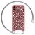 NALIA Glitzer Handyhülle mit Kette für iPhone XS Max, Necklace Pailletten Cover Case Rot