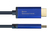 Mini DisplayPort 1.4 an HDMI 2.0 SmartFLEX Kabel, 4K UHD @60Hz, Aluminiumgehäuse, CU, dunkelblau, 1m