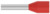 Isolierte Aderendhülse, 1,0 mm², 14 mm/8 mm lang, DIN 46228/4, rot, 966067-9
