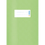 Heftumschlag, für Hefte A5, Polypropylen-Folie, 10,5 x 14,8 cm, hellgrün gedeckt