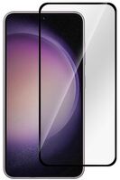 Samsung Galaxy S23 Black Full Cover, Full Glue Titan Shield. Tempered Glass Screen Protector Displayfolie